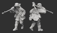 Just Some Miniatures WW2 Finnish Soldier w Boys Anti Tank Rifle Bolt Action 28mm picture