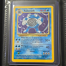 Wizards of the Coast 1999 Pokemon TCG Base Set Poliwrath 13/102 Holo Rare EN picture