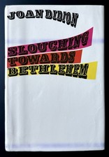 Slouching Towards Bethlehem Joan Didion 1968 First Edition 1st Printing HC DJ picture