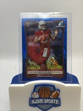 2026 Bowman Chrome Football Carson Beck RC Blue Shimmer /150 BCV-105 Arizona picture