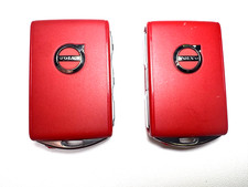 2 PACK FACTORY VOLVO OEM KEYLESS ENTRY REMOTE FOB YGOHUF8423 RED VERY NICE picture