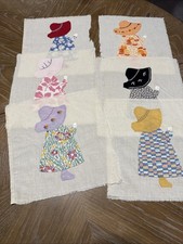 Vintage Sunbonnet Sue 6 Blocks Cotton picture