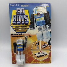 1983 Vintage Tonka Go Bots Hans-Cuff #12 Friendly Robot Police Car Series 1 NOS picture