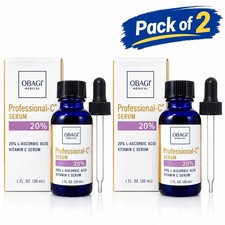 2 Obagi Professional-C Facial Serum 20% Total 30 ml Full Size 1oz 2 Boxes Sealed picture