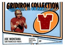 2005 Topps Heritage #GCR-JM Joe Montana Gridiron Collection Relics picture