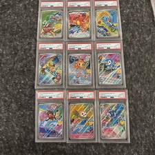 FULL SET PSA 10 FIRST PARTNER ILLUSTRATION COLLECTION SERIES 1 POKEMON picture