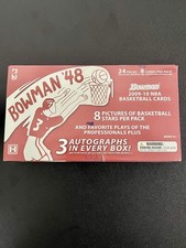 2009/10 BOWMAN '48 NBA BASKETBALL SEALED HOBBY BOX STEPHEN CURRY ROOKIE CHASE picture