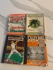 Spalding’s Athletic Library Vintage Books Horseshoes Boccie Tennis Volleyball picture