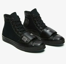 Converse x Neighborhood Chuck 70 Moto Strap Black 165603C Mens Size 4 NEW picture