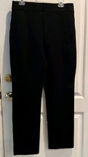 SPANX Supersmooth Perfect Fit Ponte Slim Straight Leg Pants Black Size XL#20254R picture
