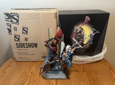 Sideshow Collectibles Star Wars Ahsoka Tano vs Darth Maul Diorama Statue picture