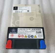 GENUINE MERCEDES-BENZ A00098296  2025-26 FRESH 12V AUXILIARY SUPPORT BATTERY picture