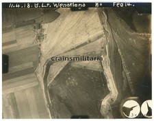 Genuine Photo aerial view pit Hermione-Henriette in Osendorf near Halle Saale 1918 picture