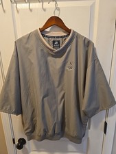 AHEAD Athletics Men's L Pinehurst 1895 Short Sleeve Pullover Rain/Windbreaker picture