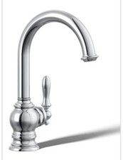 Kohler K-99264-CP Artifacts Bar Sink Faucet With Swing Spout, Single-handle, picture