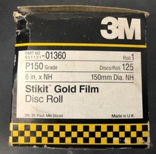 Vtg 3M 01360 Stikit Gold 6