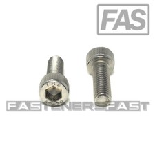 (50) M5-0.8 x 14 Stainless Steel Socket Head Socket Cap Screws DIN912 M5x0.8x14 picture