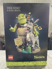 LEGO Shrek Shrek Donkey & Puss In Boots 72423 1403 Pcs 18+ Building Set New picture