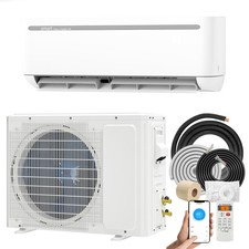 12000 BTU Mini Split Air Conditioner Heat Pump System Wifi Enabled 20 SEER2 115V picture