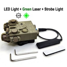 DBAL-A2 Red/Green Laser With White Strobe Light Flashlight Tactical Hunting picture