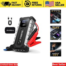 7000A Peak Current Jump Starter Pack with Metal Clamps for 12V Vehicles picture