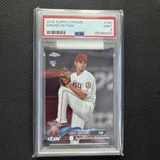 2018 Topps Chrome - Shohei Ohtani #150 White Jersey (RC) picture