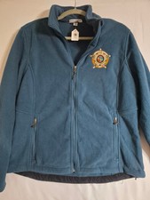Port Authority Blue Full Zip Fleece Jacket picture