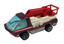 VINTAGE Hot Wheels Redline Heavyweights Green Snorkel Truck w/Red Boom  picture