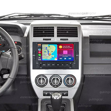 4+64G Stereo Carplay For Jeep Compass 2007 Car Radio GPS Dash WIFI +CAM BT picture