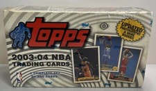 2003-04 Topps NBA Basketball Factory Sealed Box Set LeBron James Wade RC Rookie picture