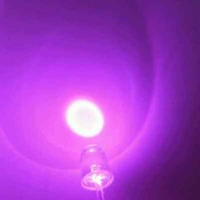 10-1000pcs 5mm LED Light Clear Purple Lights DIY Kit US Seller Fast Ship picture