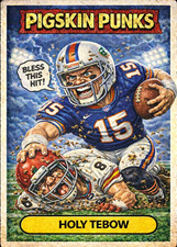 HOLY TIM TEBOW BLESS THIS HIT PIGSKIN PUNKS### BUY 5 GET 1 FREE ## or 30% OFF 12 picture