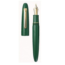 Sailor Iro-Miyabi Ebonite Fountain Pen Chitose-Midori Medium 10-1584-460 21K picture