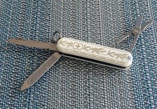 Original Swiss Army Victorinox Custom Pocket Knife 58mm New Rare picture