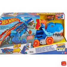 City Ultimate T-Rex Transporter Hauler Transforms into a Dino Featured in Lets picture