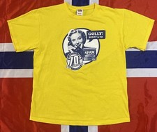 Spam 70th Anniversary L Yellow T-Shirt 2007 FOTL Heavy Cotton Tee Y2K Style Nice picture