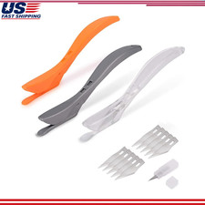 Wrapping Paper Cutter 3PCS Gift Wrap Cutter, Concealed Blade Safety Knife 10 Rep picture