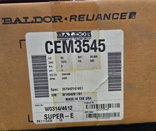 NEW SEALED Baldor CEM3546 Brown Boveri 60Hz 3PH 1HP 208-230/460V 1760RPM 3AMP picture
