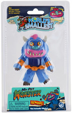 Worlds Smallest MY PET MONSTER Plush Doll Figure Backpack Clip Orange Cuff picture