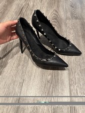 Valentino Rockstud Heel Black Size 39 picture