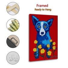 Blue Dog George Rodrigue Home Decoration Poster picture