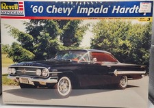 MONOGRAM REVELL 1960 CHEVY IMPALA HARDTOP '60 MODEL CAR KIT 1/25 NEW NIB 85-2532 picture