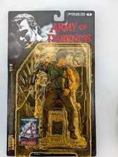 McFarlane Movie Maniacs 3 Ash Army of Darkness 2000 Sealed MOC Evil Dead Ash picture