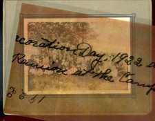 1922 Vintage Matted Photo -Sammons Family, Mt Vernon, Illinois - 8X10 picture