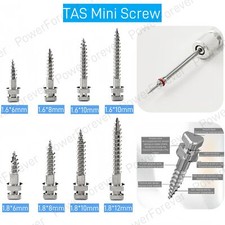 Dental TAS Mini Screw Orthodontic Micro Anchorage Triangle Screws 316LVM Implant picture