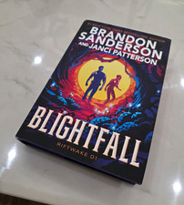 Blightfall (Riftwake) Hardcover Signed Brandon Sanderson, Illustrated, Delacorte picture