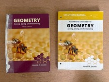 Harold R Jacobs Geometry: Seeing, Doing, Understanding 3rd Ed w/Solutions Manual picture