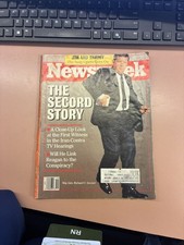 Newsweek Magazine May 11 1987 Maj Gen Richard V Secord picture