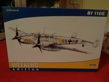 Eduard Weekend Bf 110E Model Kit 1:72 (NOS) New Old Stock picture