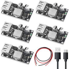5PCS DC-DC USB Buck Converter Step-Down Module 6-32V 12V 24V to 5V QC 3.0 picture